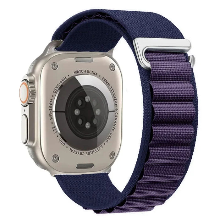 Purple Alpine Loop Collection For Apple Watch Series On Sale