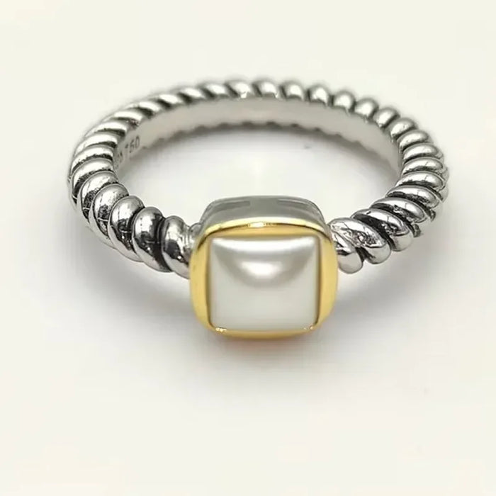 925 Sterling Silver David Yurman Style Fashion Rings Jewelry Collection On Sale