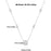 925 Sterling Silver Crystal Pendant Chain Choker Necklace On Sale