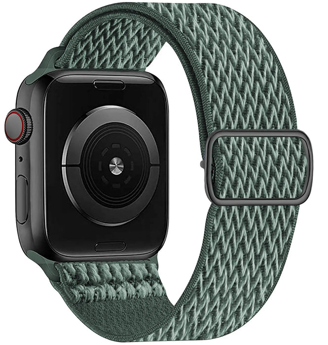 Fog Bohemia Style Scrunchie Watch Strap For Apple Watch Band Series 49mm, 45mm, 44mm, 42mm, 41mm, 40mm, 38mm On Sale