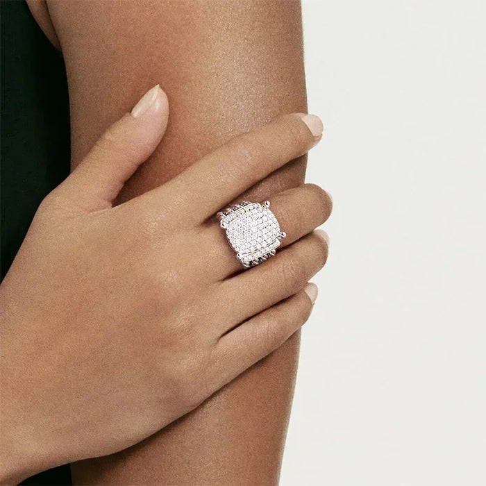925 Sterling Silver David Yurman Style Fashion Jewelry Rings On Sale