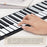 88 Keys Foldable Roll-up Digital Piano With Rechargeable Battery 128 Rhythms And Tones On Sale