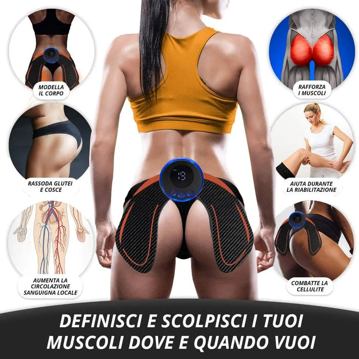Wireless EMS Workouts Stimulator Smart Body Toning Trainer On Sale