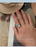 925 Sterling Silver Enamel Mermaid Tail And Pearl Adjustable Ring On Sale