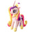 Adorable Rainbow Hair Pink Unicorn Pony Plush Doll Anime Style Fantasy Character Plush Toy 28-33cm On Sale