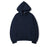 Super Comfy Navy Blue Solid Color Pullover Hoodie Unisex Casual Streetwear Sweatshirt On Sale
