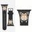 Libra Black - 12 Constellations Silicone Sport Watch Band With Stainless Steel Zodiac Symbol Detail Compatible with Apple Watch Series 1–11, SE, Ultra, and Ultra 2 On Sale