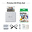 Fujifilm Instax Link WIDE Bluetooth Instant Photo Printer For Instax Mini Film – Portable Smartphone Printer (White) With 20 Sheets Instax WIDE  Films On Sale