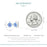 925 Sterling Silver Blue Enamel Butterfly Orchid Hoop Earrings On Sale