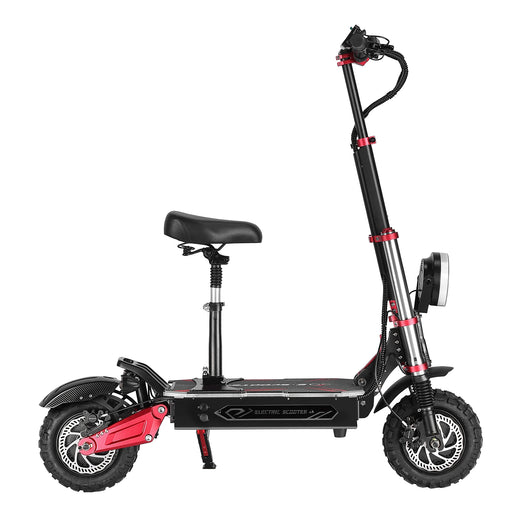 Foldable Off-road Tires Two-wheel Electric Scooter 6000W Motor 60V 38Ah With RGB Colour Lights, Shock Absorption and Smart App Control On Sale