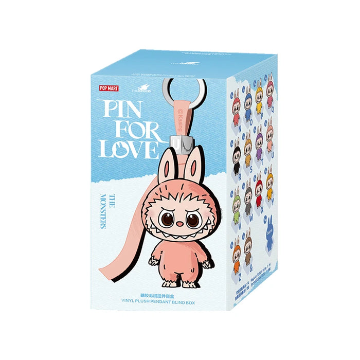 THE MONSTERS Pin For Love Series Labubu Vinyl Plush Pendant Dolls Blind Box Collection On Sale