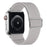 Light White Scrunchie Watch Strap For Apple Watch Band Series 49mm, 45mm, 44mm, 42mm, 41mm, 40mm, 38mm On Sale
