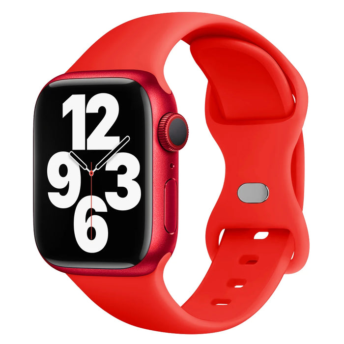 Red Sport Band For Apple iWatch On Sale