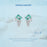 925 Sterling Silver Ocean Marine Life Theme Summer Ice-cream Stud Earrings Collection On Sale