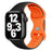 Black Orange Sport Band For Apple iWatch On Sale