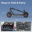 T-MAX Lightweight Foldable Long Range Electric Scooter 48V 10.5Ah 500W Motor with APP For Adults On Sale