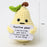 Handmade Positive Message Cute Upbeat Pear Crochet Plush Dolls For Desktop And Home Decor On Sale