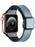 Blue Modern Magnetic Buckle Genuine Cow Leather Apple Watch Band For Apple Watch Series On Sale