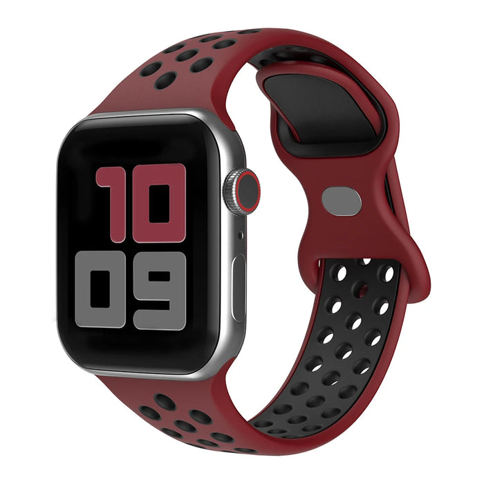 Wine Black 17 NIKE Style Sport Band for Apple Watch Strap On Sale