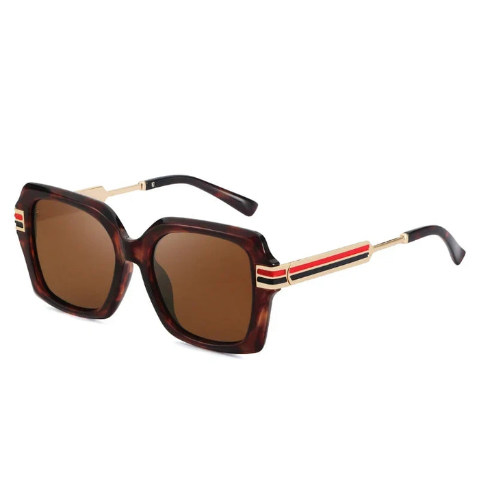 Demi Brown Classic Polarized Sunglasses On Sale
