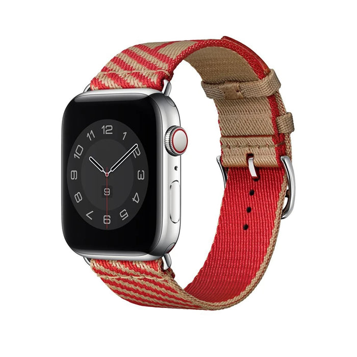 Kraft Rouge de Cœur Jumping Single Tour iWatch Strap for Apple Watch Band Series 38mm, 40mm, 41mm, 42mm, 44mm, 45mm, 46mm, 49mm On Sale