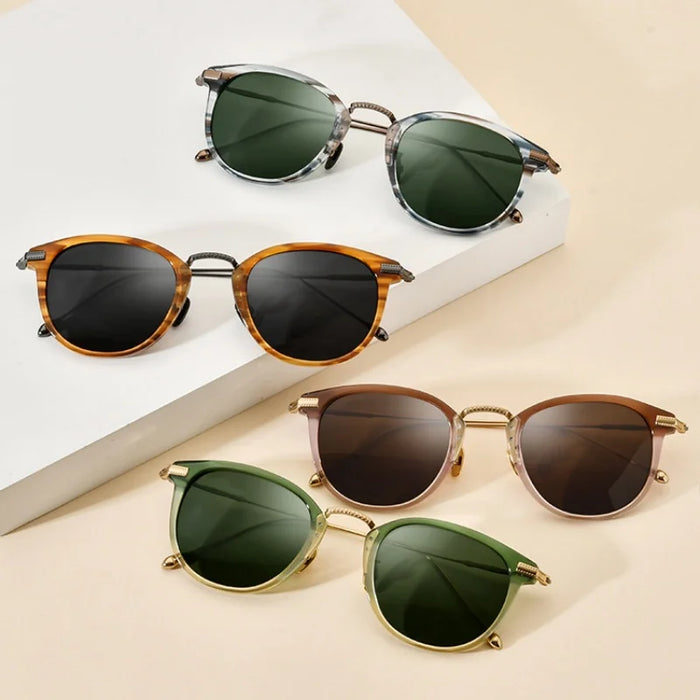 Ultralight Titanium Polarized Fashion Sunglasses For Women And Men On Sale