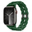 Green Bike Chain Link Silicone Watch Band for Apple Watch Compatible Models 38mm - 49mm On Sale