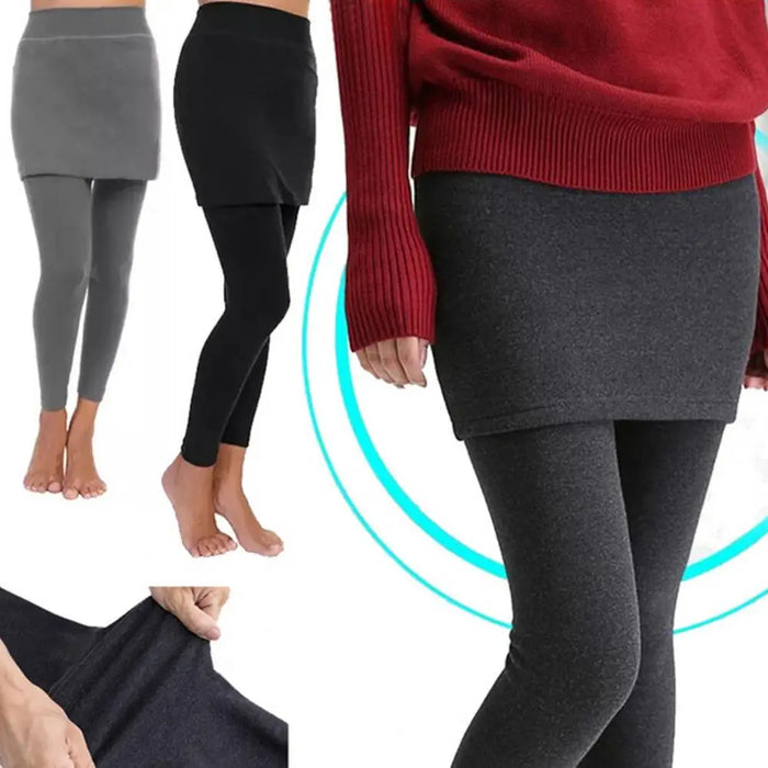 Comfortable Warm One Piece Mini Leggings On Sale - Plus Size Available  