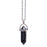 Natural Quartz Crystal Hexagonal Pillar Bullet Pendant Necklaces On Sale