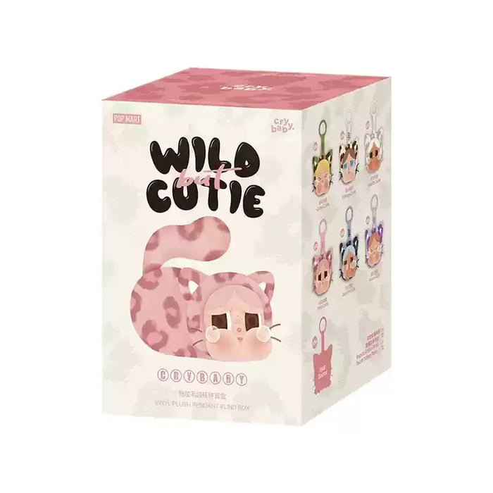 Limited Edition Wild But Cutie Leopard Cat Crybaby Vinyl Plush Dolls Blind Box Collection On Sale