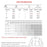 Size Chart: Striped Long Knit Bodycon Dress