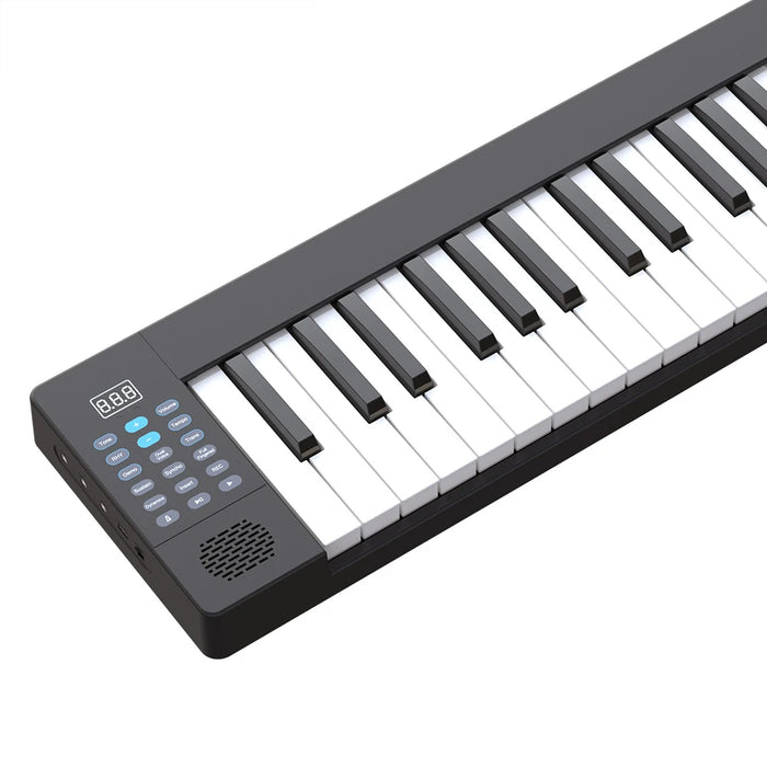 88 Keys Lightweight Portable Folding Digital Piano Full Set With MIDI Sustain Pedal, Hi-Fi Stereo, Silent Mode On Sale