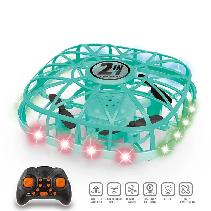 Mini UFO Hand Sensing Induction RC Drone on Sale