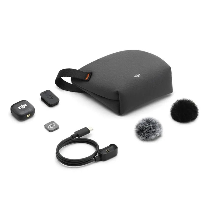 DJI Mic Mini 3 (Transmitter) - Wireless Microphone System with Dual Transmitters, Noise Reduction, 32-Bit Float Recording, 400m Transmission, and Optional Charging Case On Sale