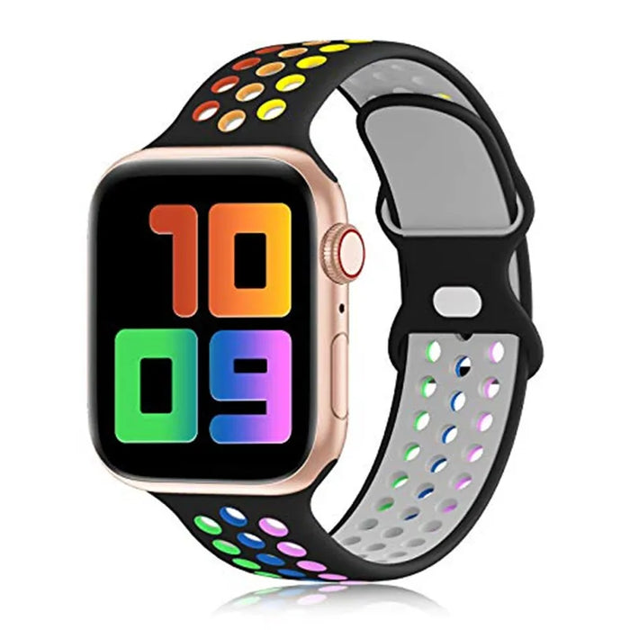 Pride black Silicone Sport Band for Apple Watch Strap On Sale