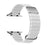 White Leather Magnetic Loop Apple Watch Ultra Band 38mm, 40mm, 42mm, 44mm, 45mm, 46mm, 49mm On Sale