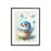 Baby Spheal Pokemon Animated Series Characters Canvas Prints Wall Art Posters For Home Bathroom Decor On Sale