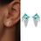 925 Sterling Silver Ocean Marine Life Theme Summer Ice-cream Stud Earrings Collection On Sale
