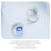 925 Sterling Silver Blue Enamel Butterfly Orchid Hoop Earrings On Sale