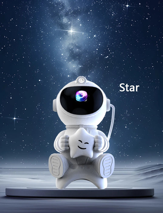 Astronaut LED Galaxy Star Projector Night Light with Bluetooth Speaker And Remote Control On Sale