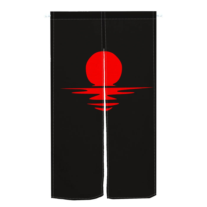 Japanese Linen Patterned Hanging Half-Curtain Doorway Tapestry Noren On Sale