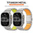 Luminous Magnetic Titanium-style Watch Band Compatible With Apple Watch Series On Sale