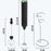 3-Speed Rechargeable Wireless Milk Frother Whisk On Sale