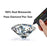 Classic VVS1 Moissanite Diamond  Platinum Plated  s925 Sterling Silver Crown Necklaces On Sale