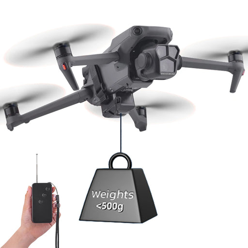 Universal Drone Airdrop Thrower Device with Remote Control for DJI Mini 4, 3, Pro On Sale