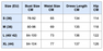 Size Chart Of Elegant High-Waisted Squared Neckline Sleeveless A-line Sling Maxi Dress