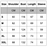 Size Chart - Retro Baseball Jacket For Couples