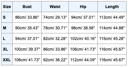 Size Chart - O-Neck 1920s The Great Gatsby Vintage Style Flapper Dress 