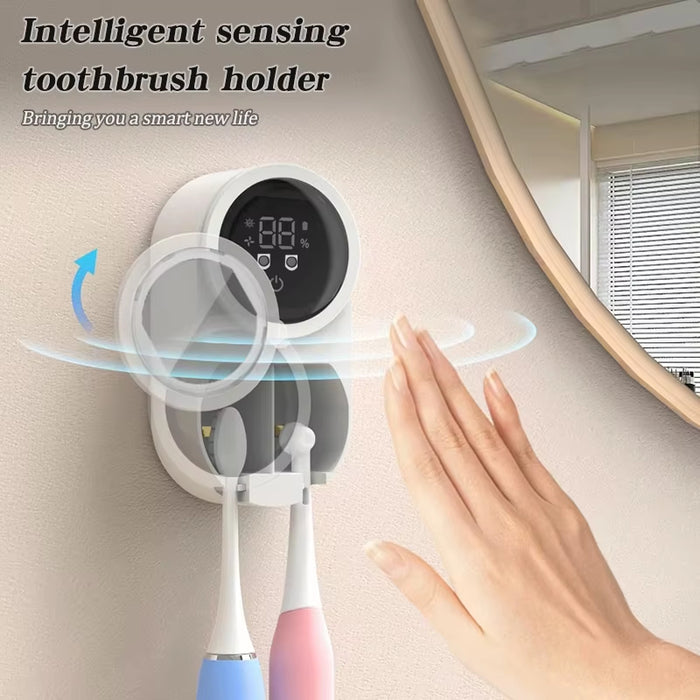 Smart Automatic UV Toothbrush Holder with Fan Drying And Motion Sensor On Sale