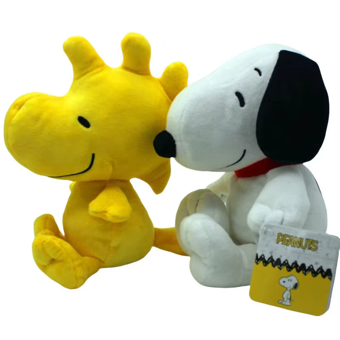 25CM Snoopy and Woodstock Set Soft Plush Doll Toys On Sale